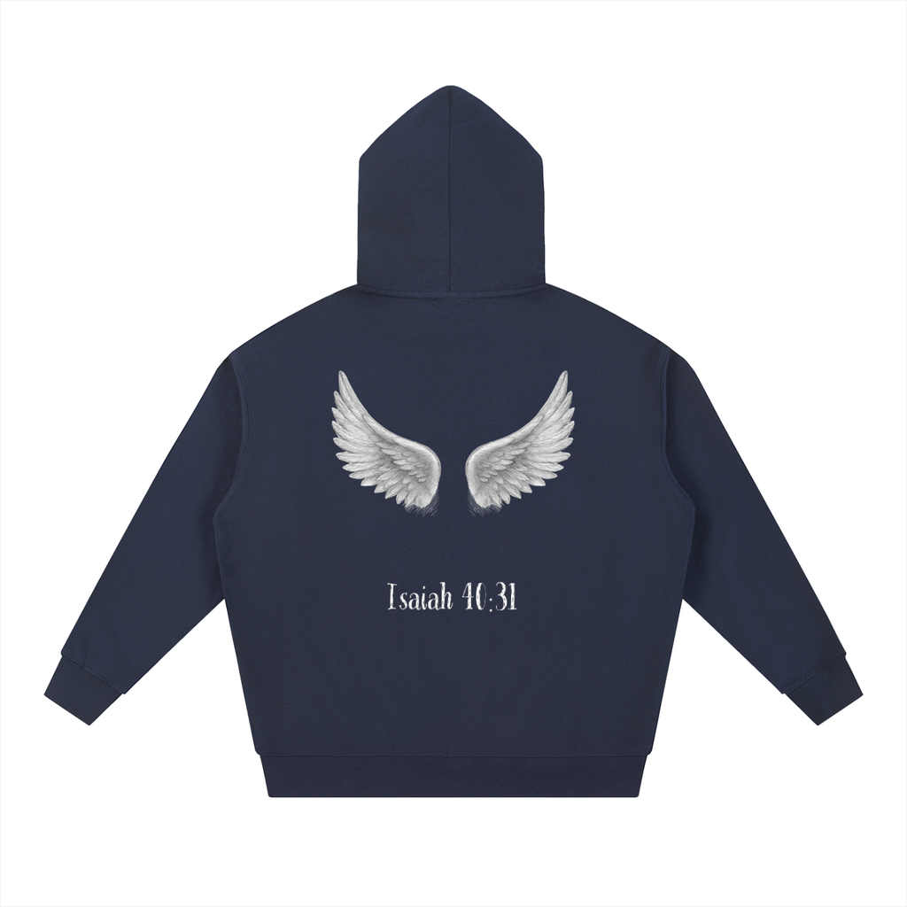 Isaiah 40:31 Essential Heavyweight Hoodie