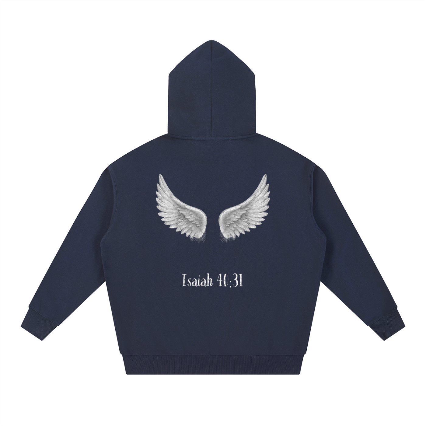 Isaiah 40:31 Essential Heavyweight Hoodie