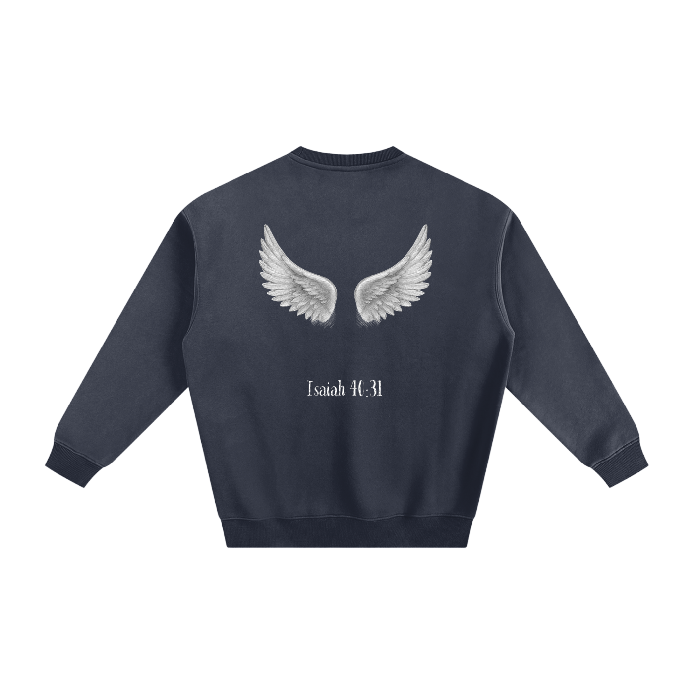 Isaiah 40:31 Fleeced Sweater