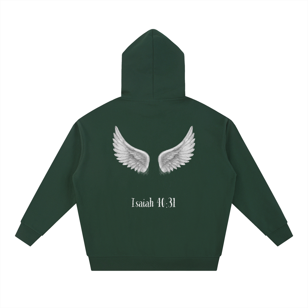 Isaiah 40:31 Essential Heavyweight Hoodie