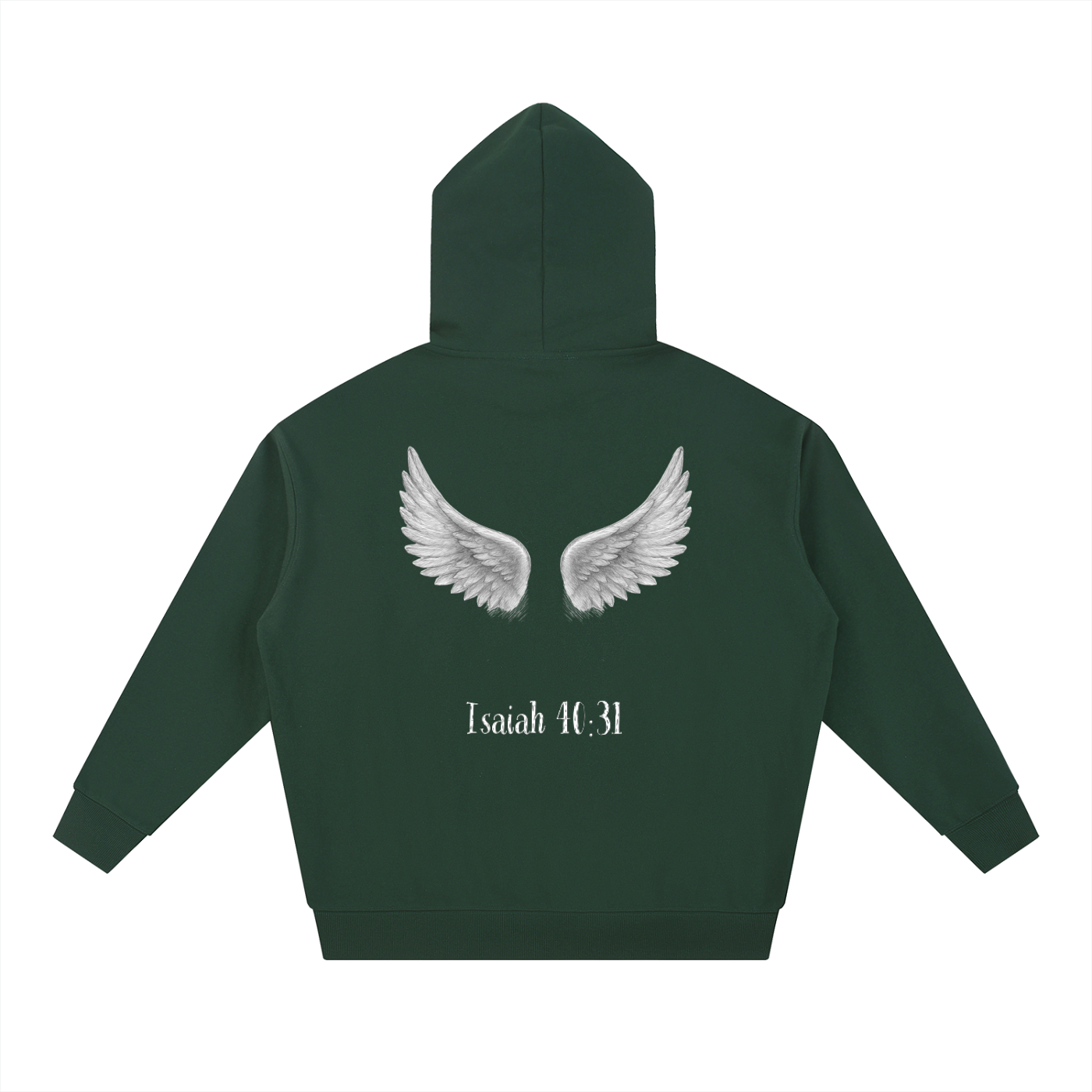 Isaiah 40:31 Essential Heavyweight Hoodie