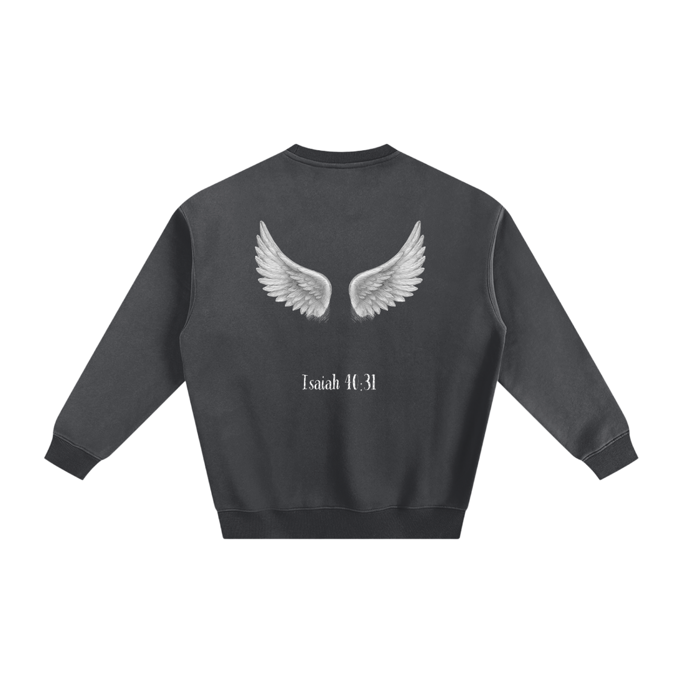 Isaiah 40:31 Fleeced Sweater