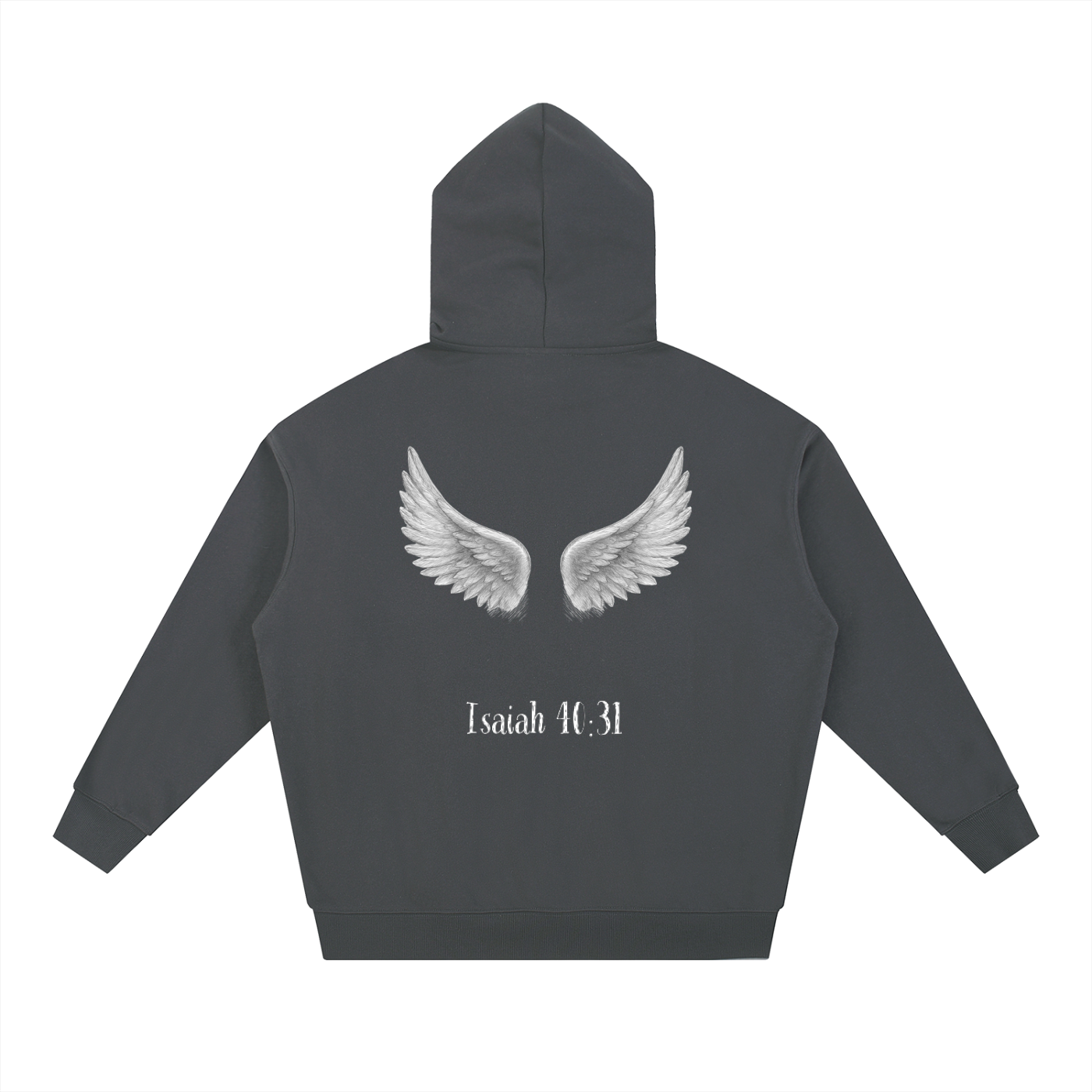 Isaiah 40:31 Essential Heavyweight Hoodie
