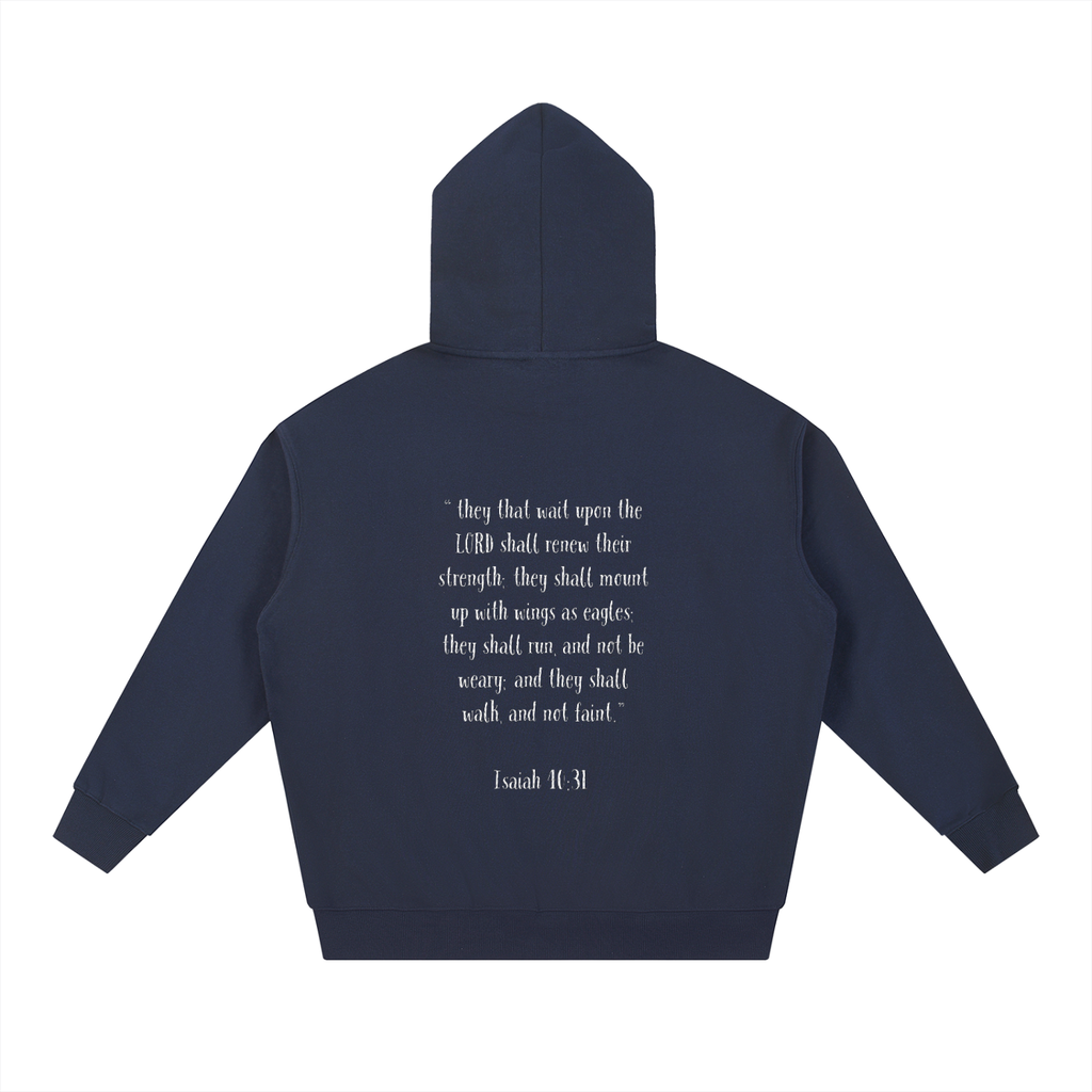 Isaiah 40:31 Scripture Essential Heavyweight Hoodie