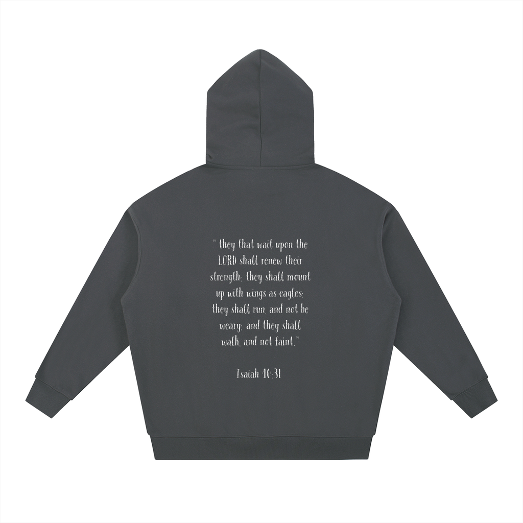 Isaiah 40:31 Scripture Essential Heavyweight Hoodie