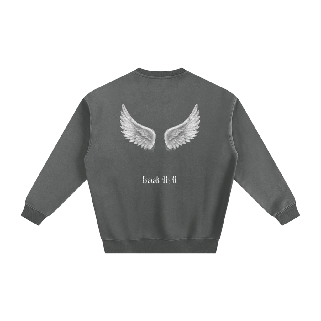 Isaiah 40:31 Fleeced Sweater