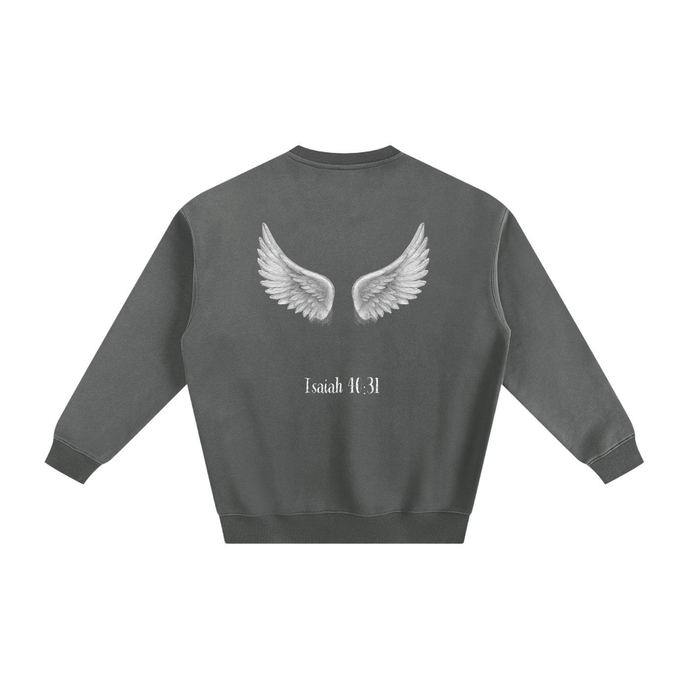 Isaiah 40:31 Fleeced Sweater