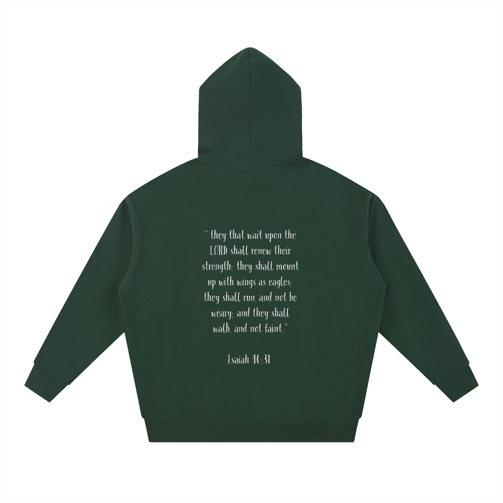 Isaiah 40:31 Scripture Essential Heavyweight Hoodie